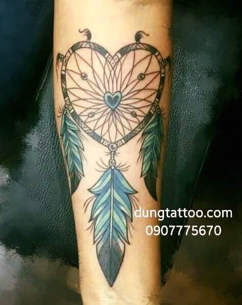 Hình xăm bùa ngủ ngon trên chân chị hai Dũng đã hoàn tất xong 0907775670