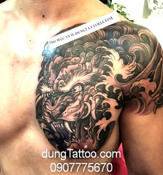 hinh xam ky lan mang kim may man