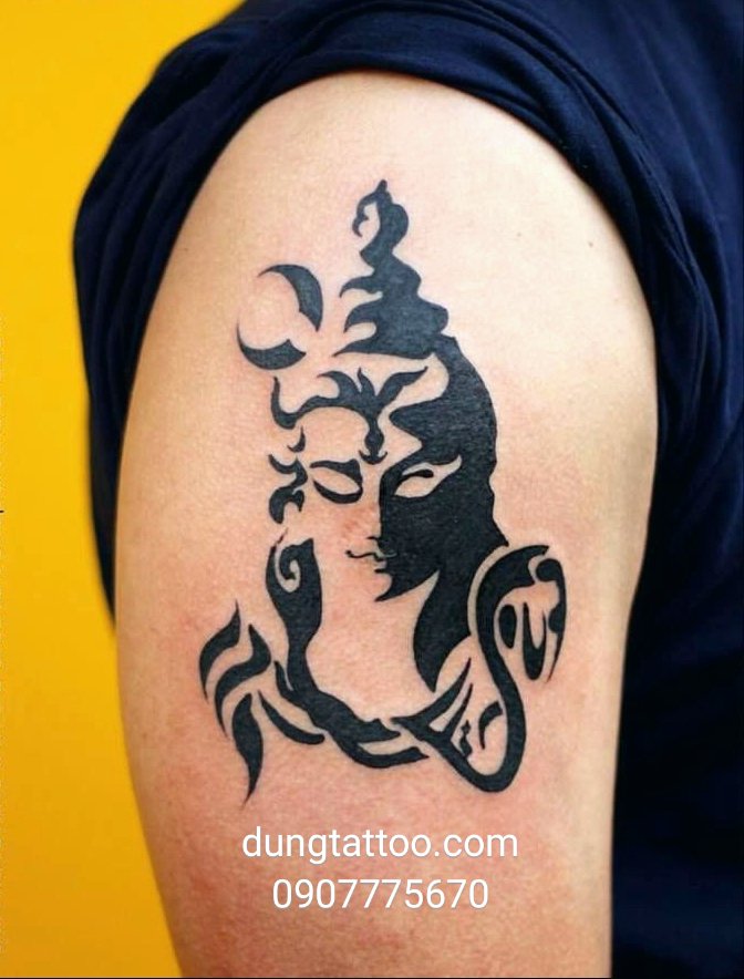 hình xăm phật thần shiva dũng thực hiện 0907775670